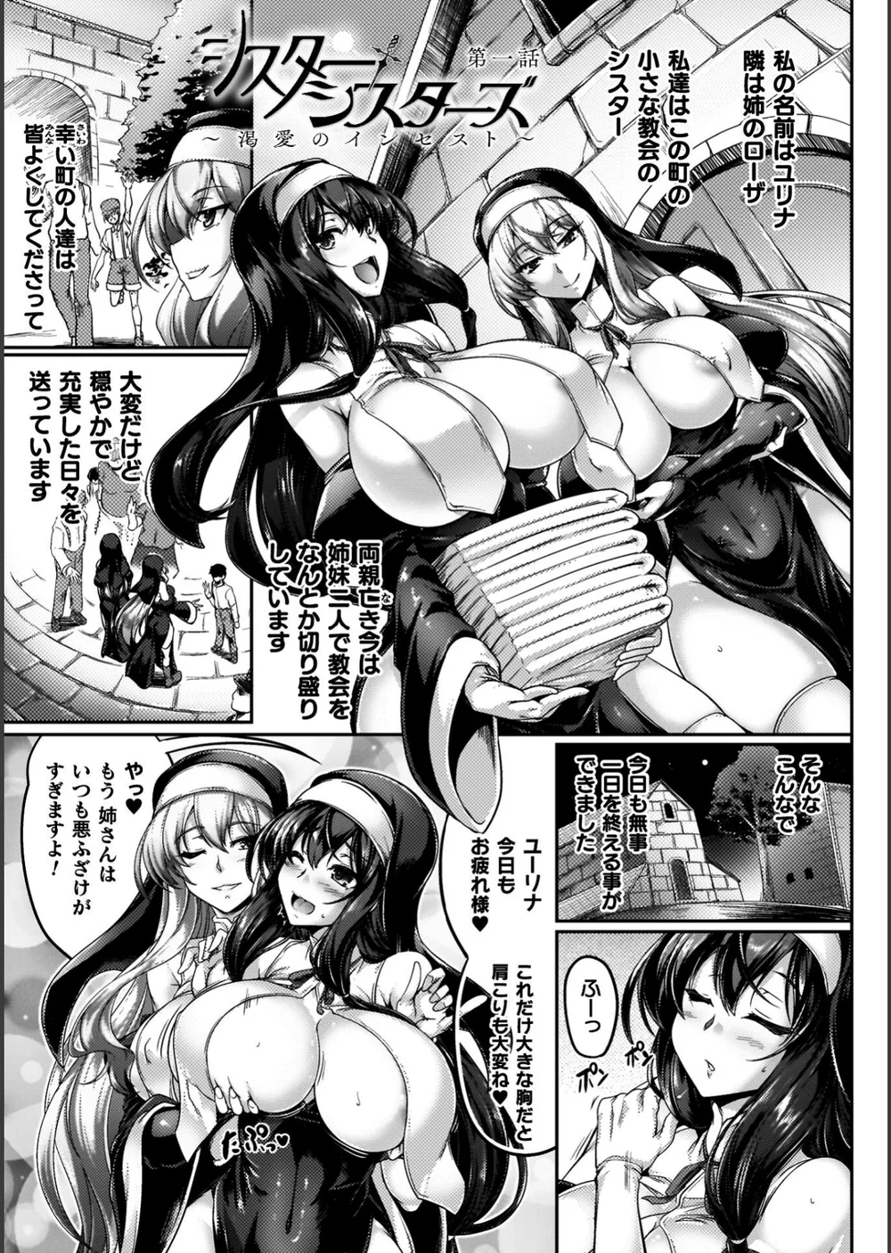 サキュバシスターズ 〜聖職姉妹の背徳〜 サンプル3