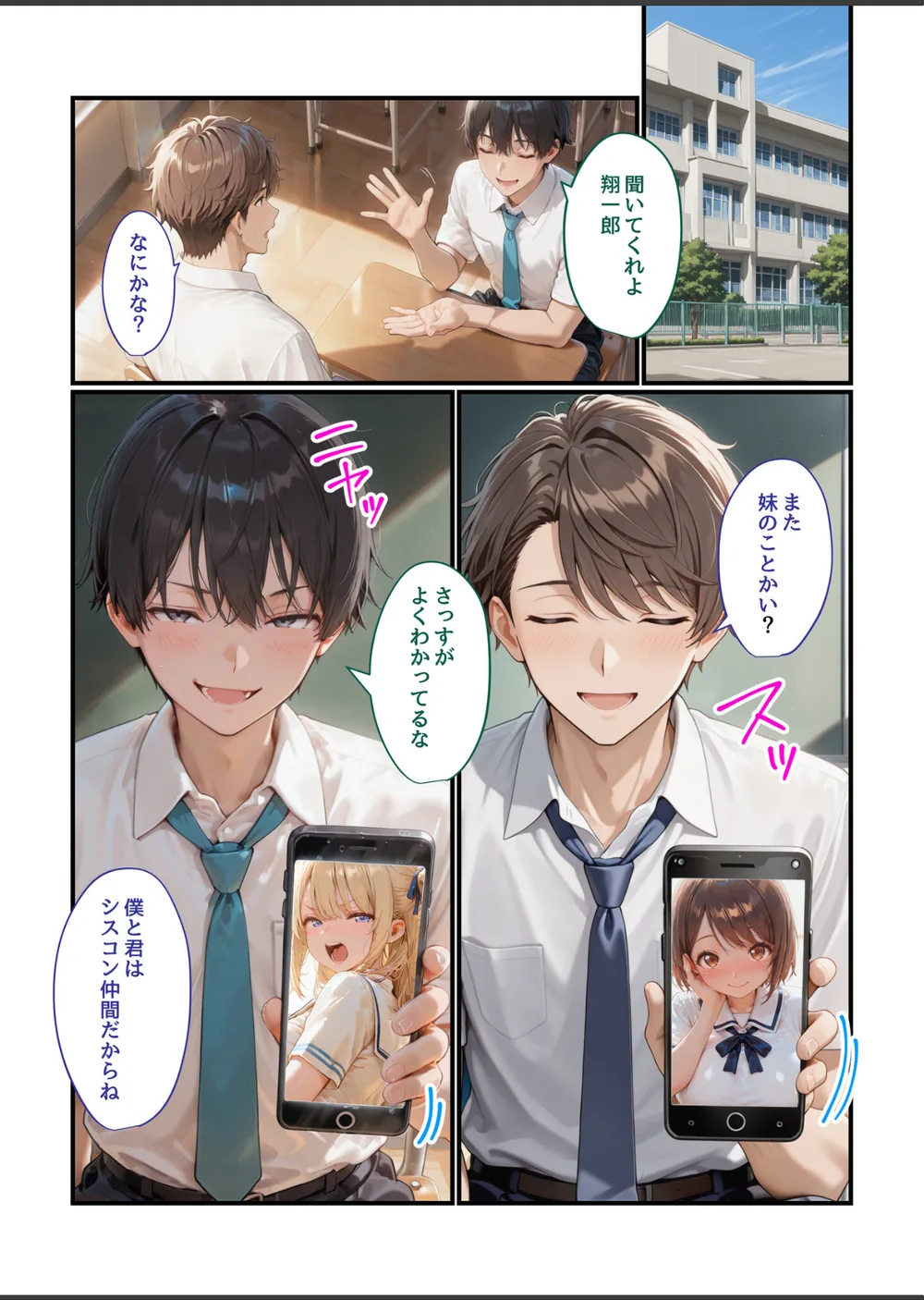実妹がダメなら親友の妹にすればいいじゃない！ サンプル3
